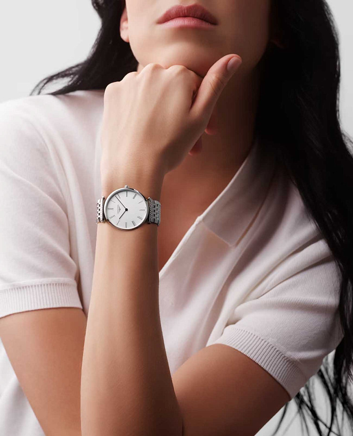 Часы Longines La Grande Classique L4.866.4.11.6 — нержавеющая сталь, женские