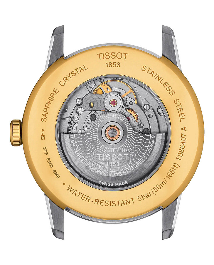Часы Tissot Luxury Powermatic 80 T086.407.22.097.00 — сталь металл, Швейцария