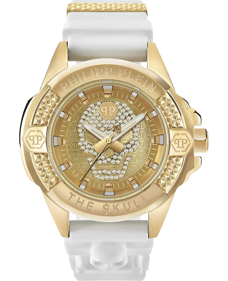 Часы Philipp Plein The Skull PWAAA1221 — мужские, золотой