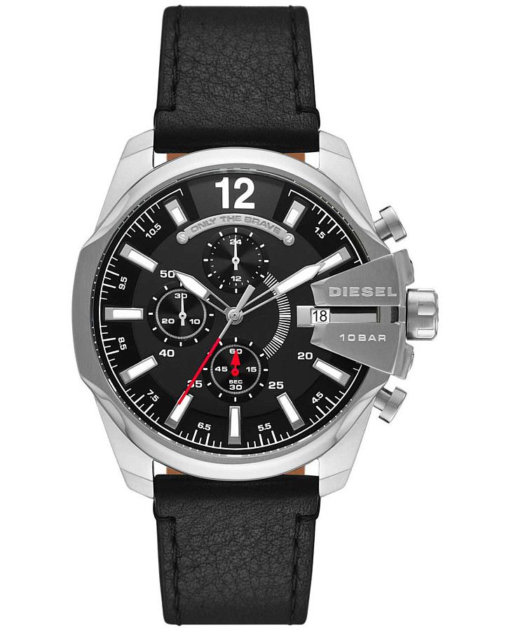 Часы Diesel Mega Chief DZ4592 — мужские, черный