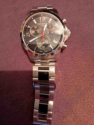 Фото покупателя: Швейцарские наручные часы Certina DS Podium Chronograph 1/10 sec C034.417.11.057.00 с хронографом