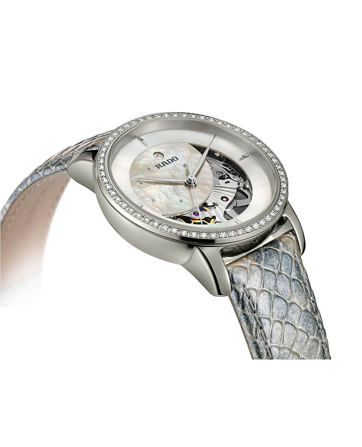 Часы Rado Diamaster Prajun R14058905 — женские, кожаный