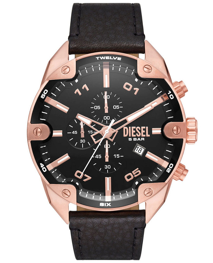 Часы Diesel Spiked DZ4607 — мужские, черный