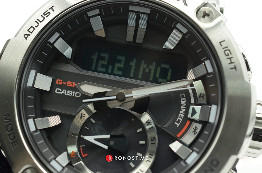 Часы Casio G-Shock GST-B200-1A — мужские, электронные