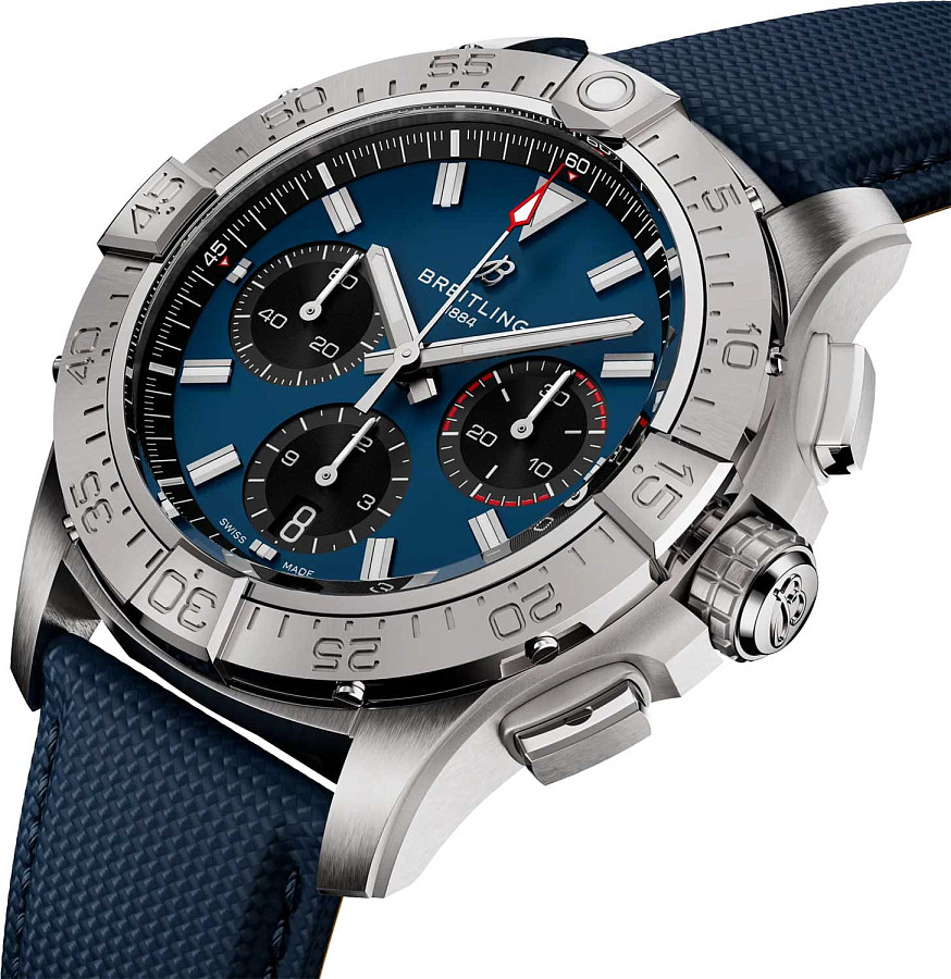 Часы Breitling Avenger B01 Chronograph 42 mm AB0146101C1X1 — сталь металл, Швейцария