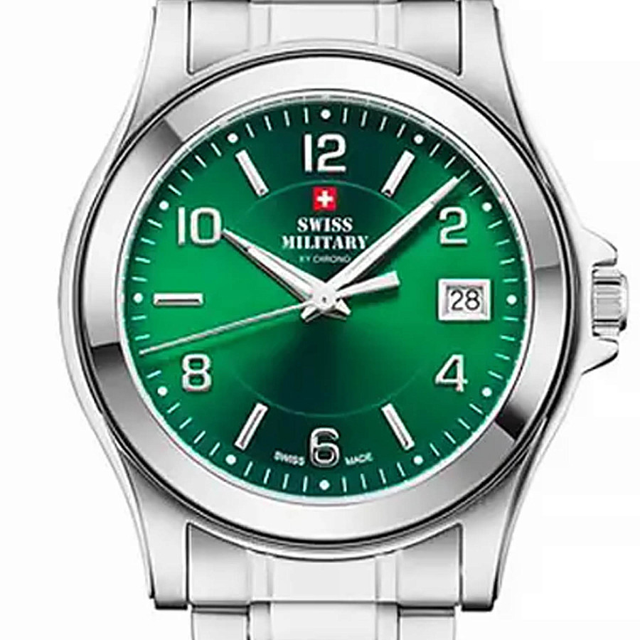 Часы Swiss Military by Chrono SM34002.24 — кварцевые, металл сталь