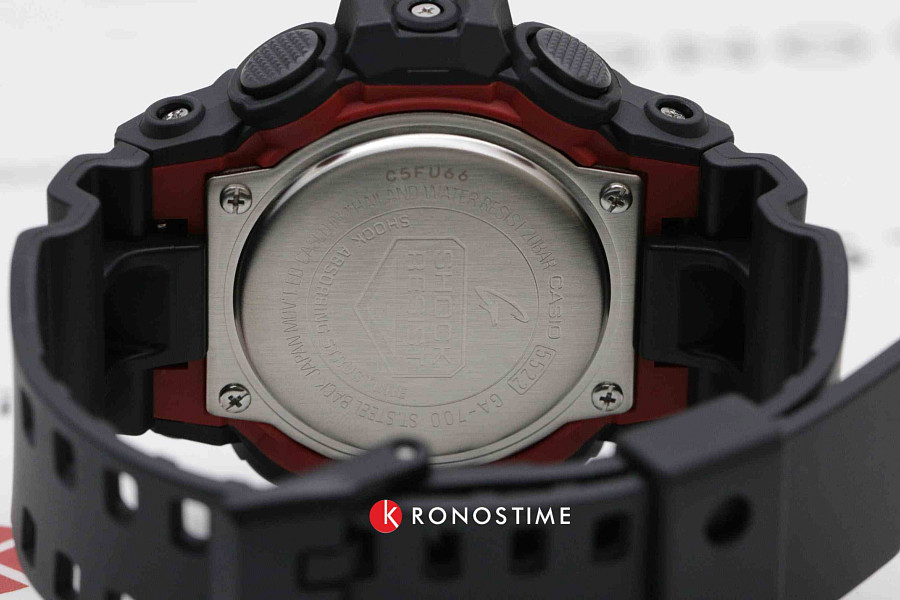Часы Casio G-Shock GA-700-1ADR (GA-700-1A) — пластик, мужские