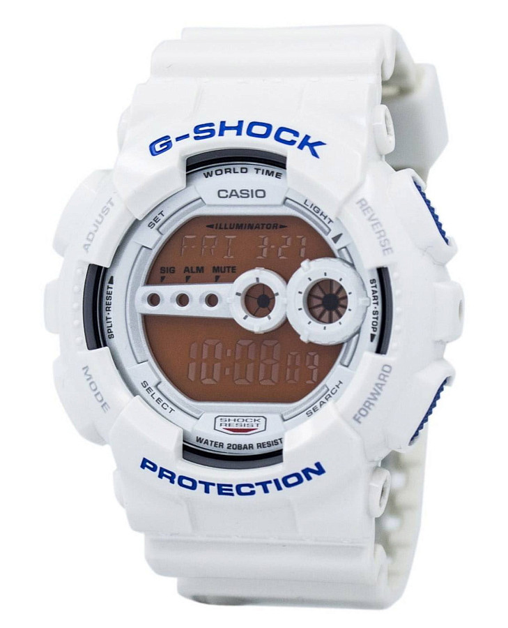 Часы Casio G-Shock GD-100SC-7DR — мужские, красный