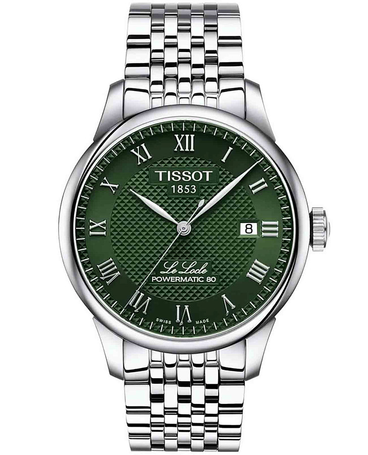 Часы Tissot Le Locle Powermatic 80 T006.407.11.093.00 — мужские, белый