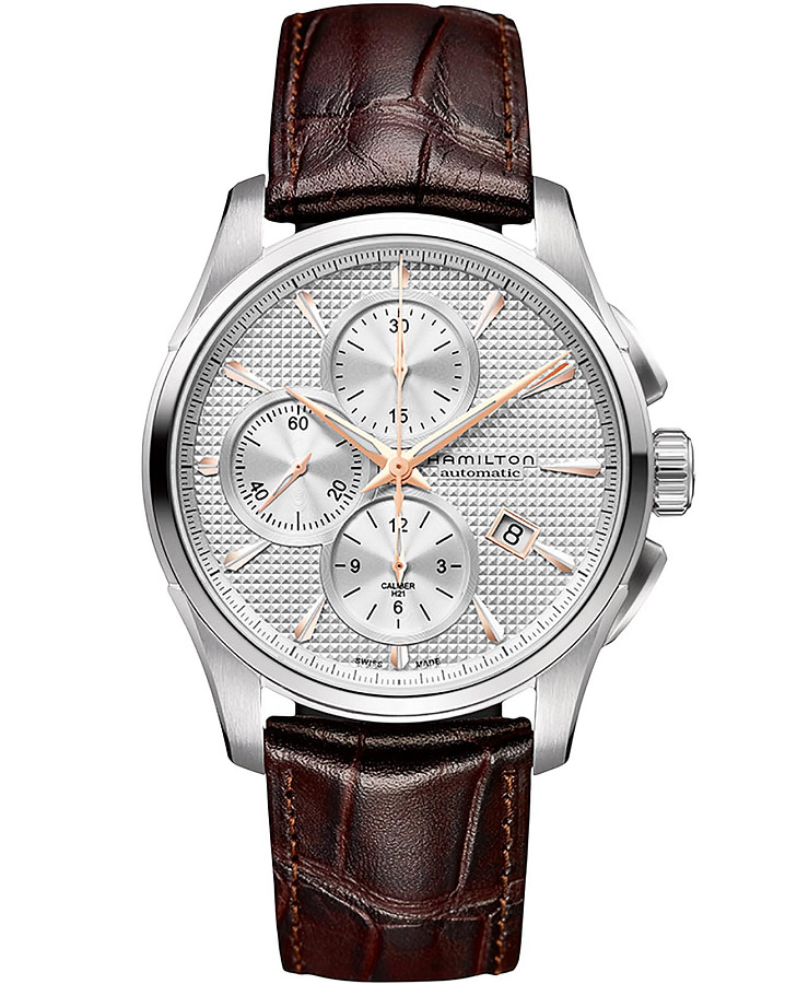Часы Hamilton Jazzmaster Auto Chrono H32596551 — мужские, серебристый