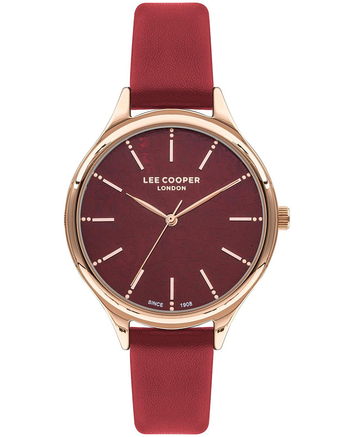 Часы Lee Cooper LC07567.488 — женские, бордовый