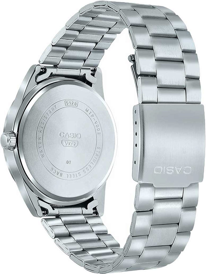 Часы Casio Collection MTP-VD02D-2EUDF (MTP-VD02D-2E) — металл сталь, Япония