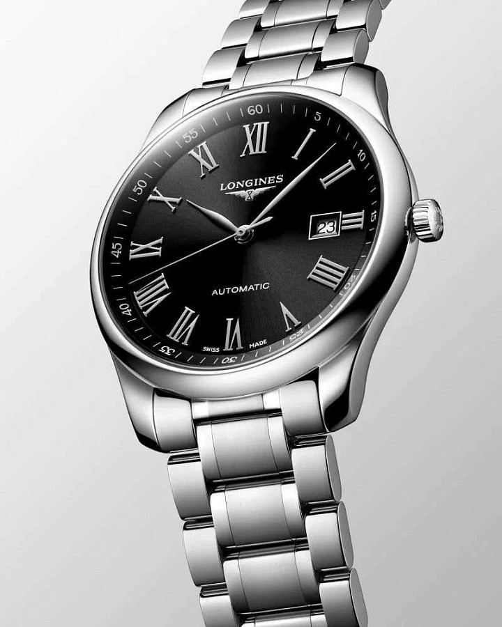 Часы Longines Master Collection L2.893.4.59.6 — мужские, серебристый
