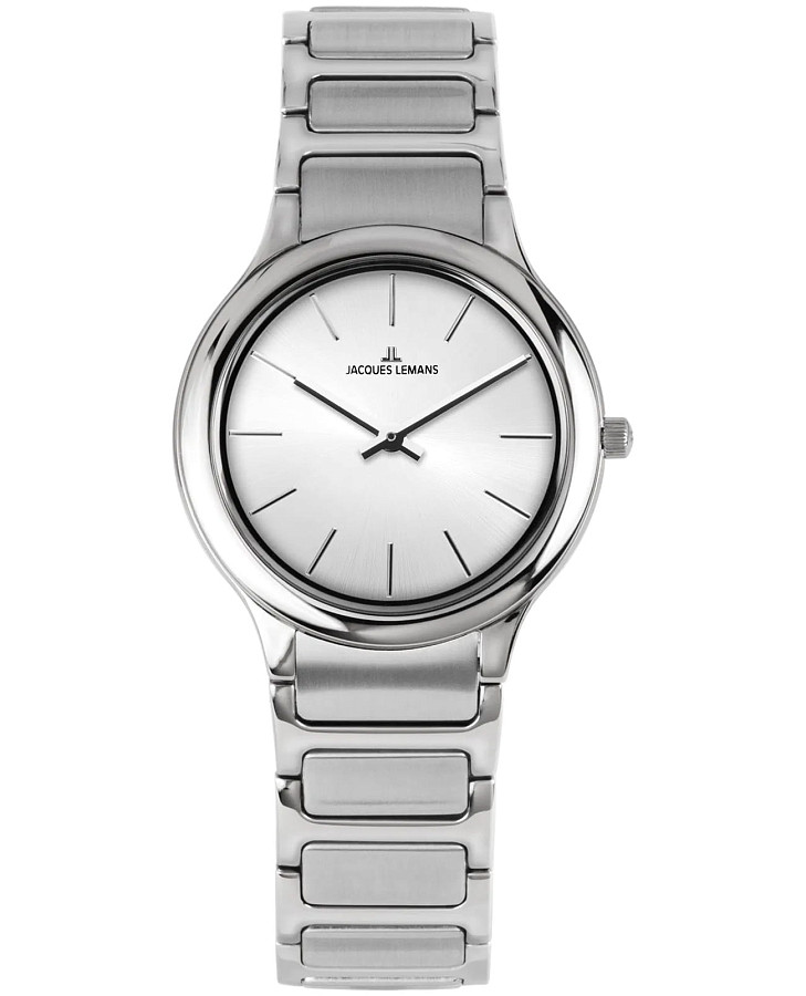 Часы Jacques Lemans Milano 1-2208A — женские, серебристый