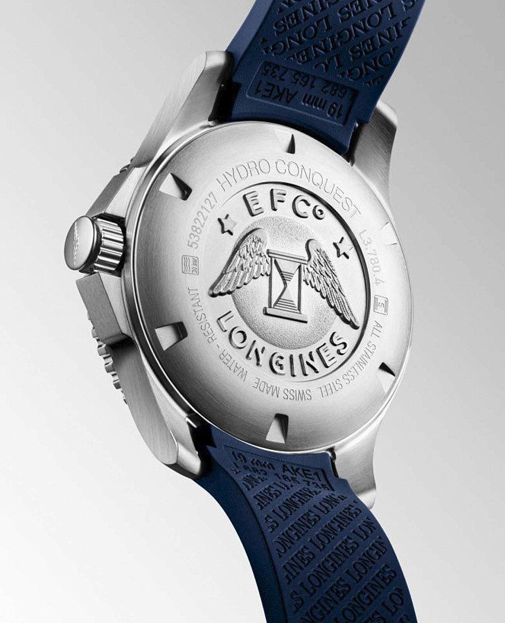 Часы Longines HydroConquest L3.780.4.96.9 — металл сталь керамика, Швейцария