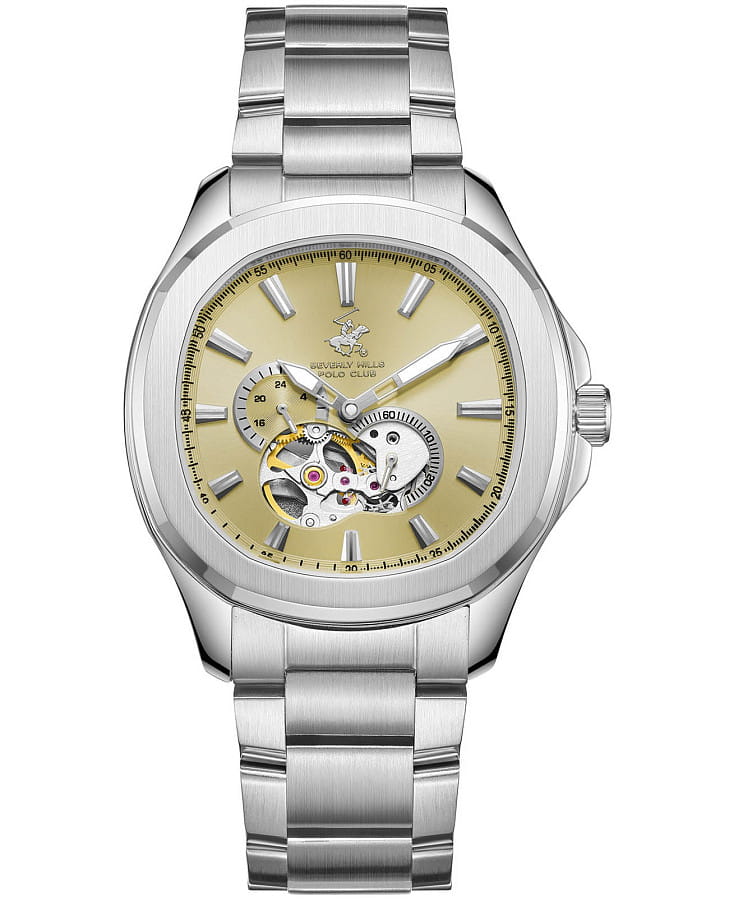 Часы Beverly Hills Polo Club BP3728X.310 — мужские, желтый