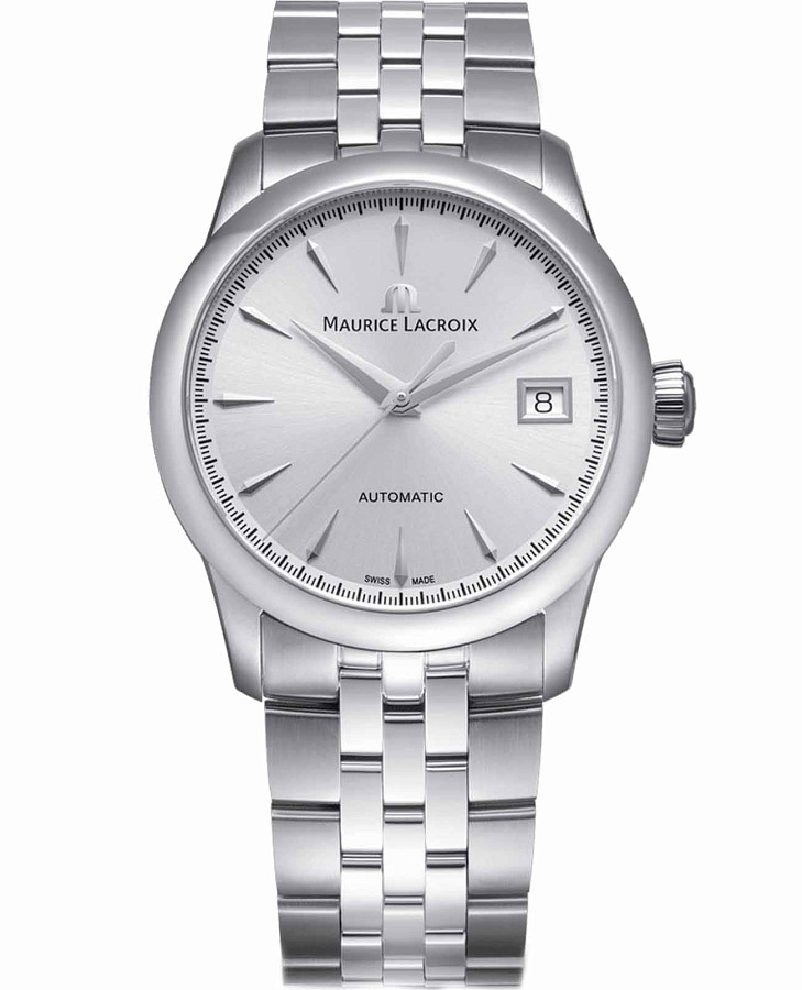 Часы Maurice Lacroix 1975 756007-SS002-130-1 — мужские, серебристый