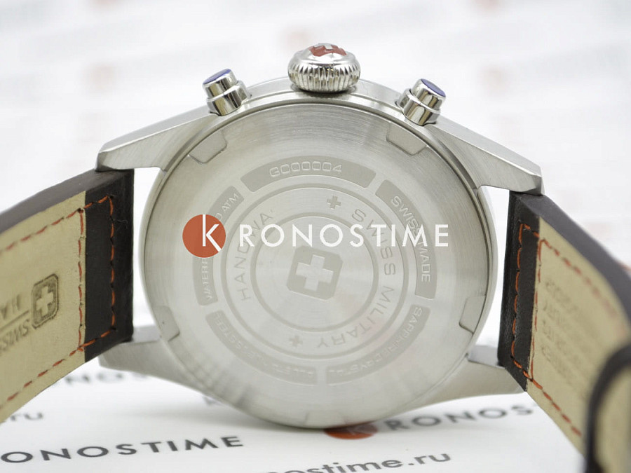 Часы Swiss Military Hanowa Thunderbolt Chrono SMWGC0000402 — Швейцария, кварцевые