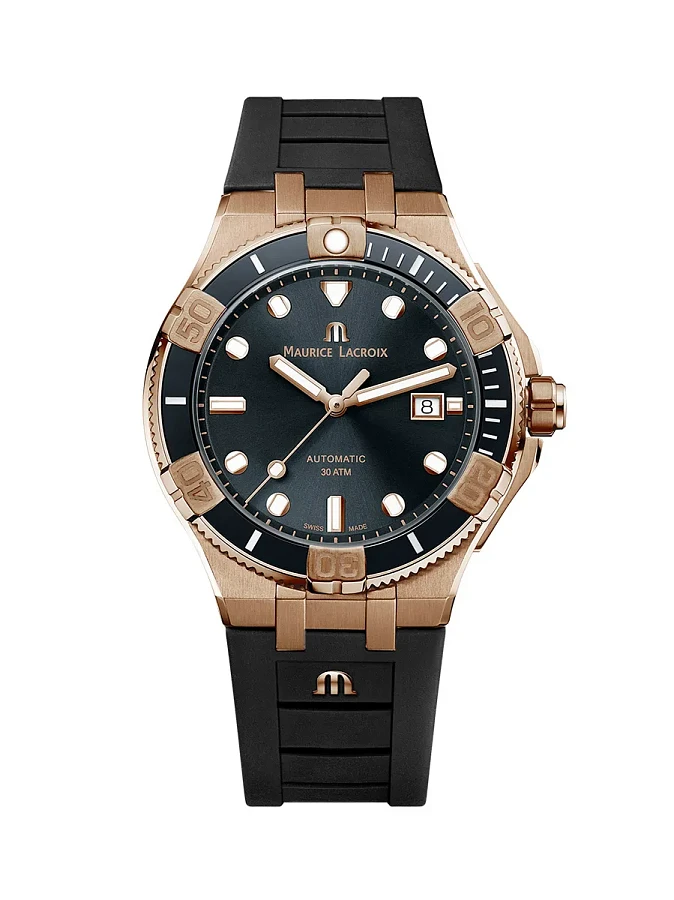 Часы Maurice Lacroix Aikon Venturer Bronze AI6058-BRZ0B-330-2 — механические, сталь металл