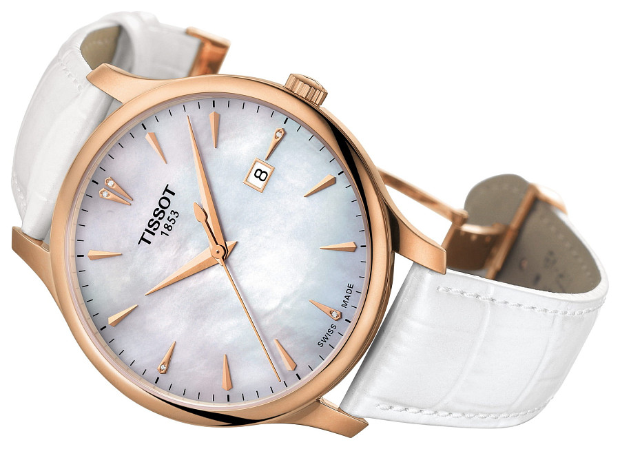 Часы Tissot Tradition T063.610.36.116.01 — кварцевые, сталь
