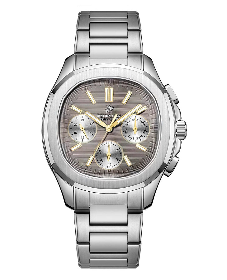 Часы Beverly Hills Polo Club BP3212X.362 — мужские, бежевый