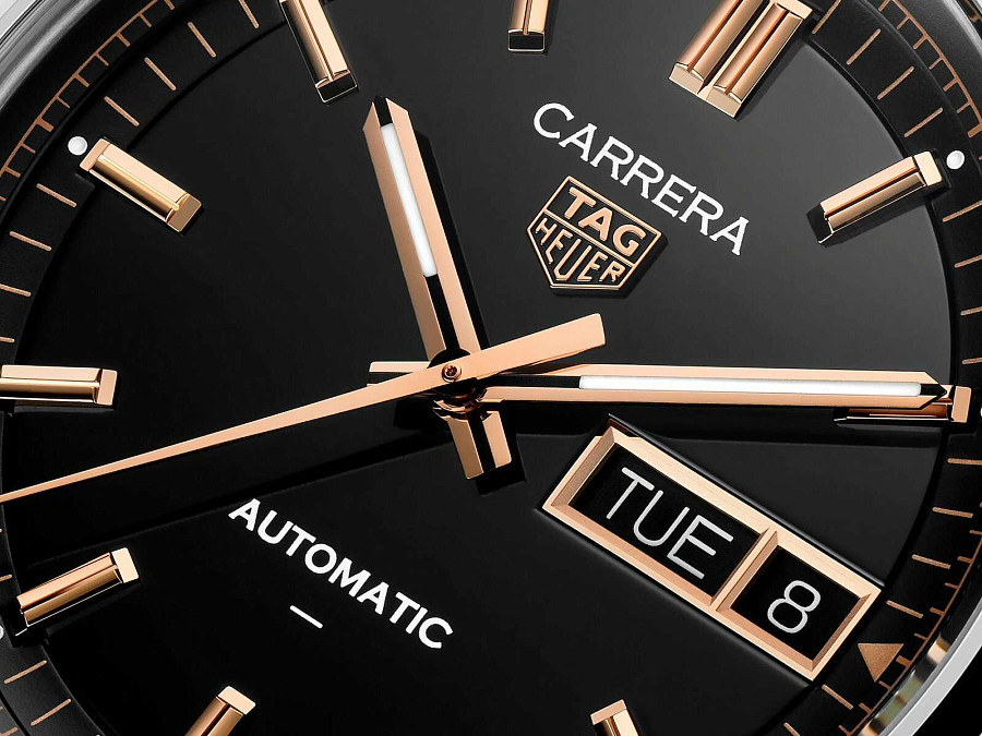 Часы TAG Heuer Carrera Day-Date WDA2111.BA0043 — механические, металл сталь