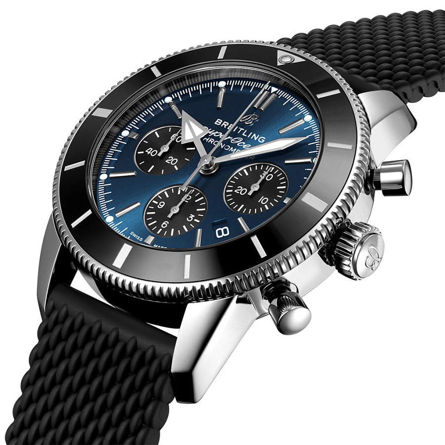 Часы Breitling Breitling Superocean Heritage B01 Chronograph 44 AB0162121C1S1 — механические, металл сталь