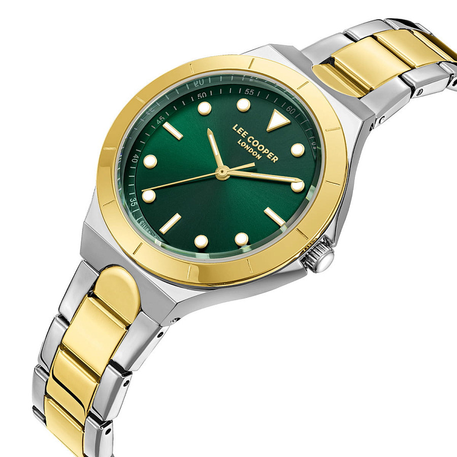 Часы Lee Cooper LC07999.270 — кварцевые, металл сталь