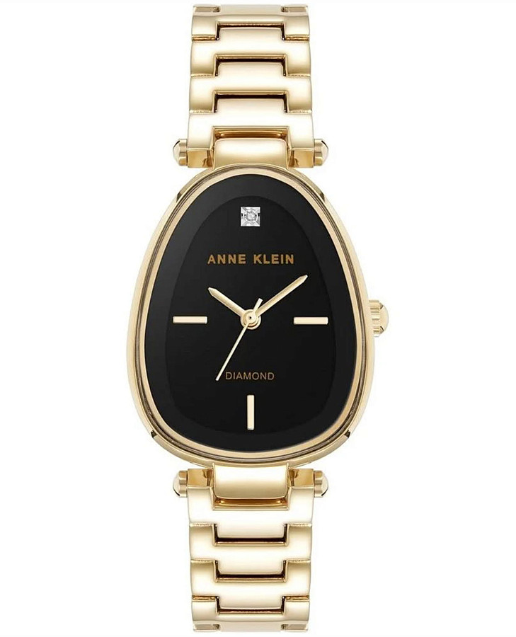 Часы Anne Klein Diamond 5382BKGB — женские, черный