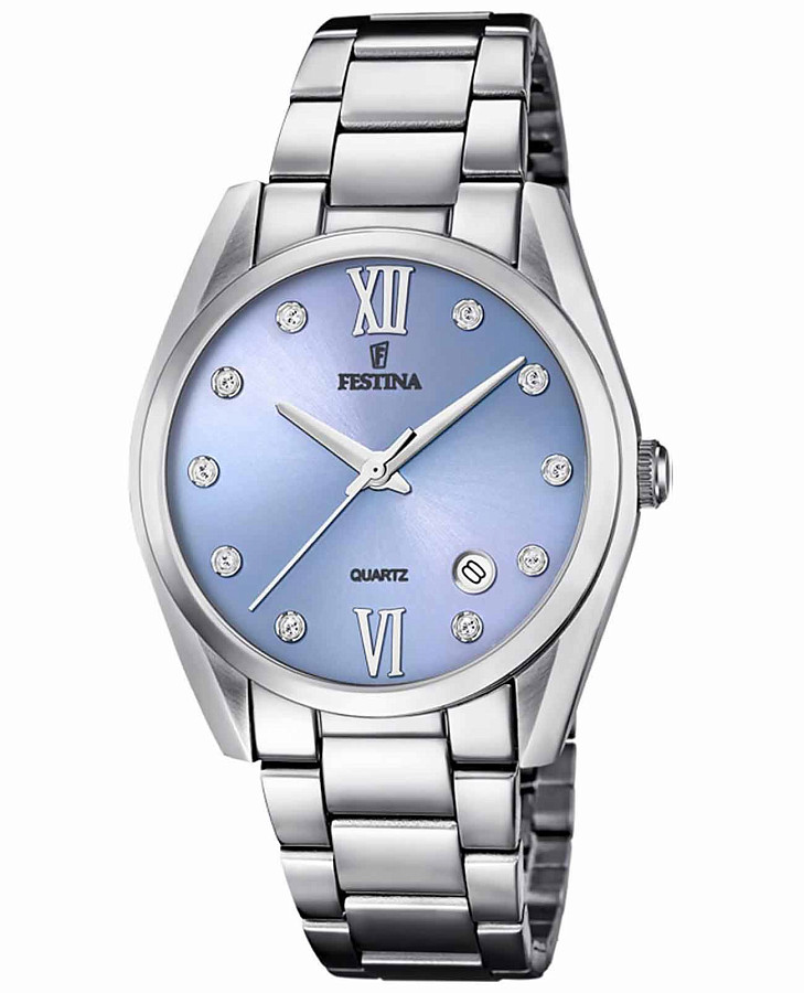 Часы Festina Boyfriend F16790/B — женские, голубой