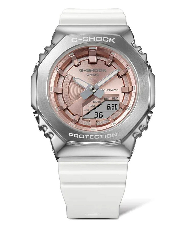 Часы Casio G-Shock GM-S2100WS-7ADR (GM-S2100WS-7A) — Япония, электронные