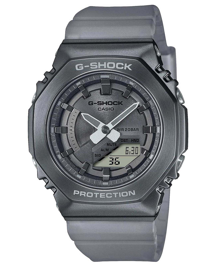 Часы Casio G-Shock GM-S2100MF-1A — женские, серый