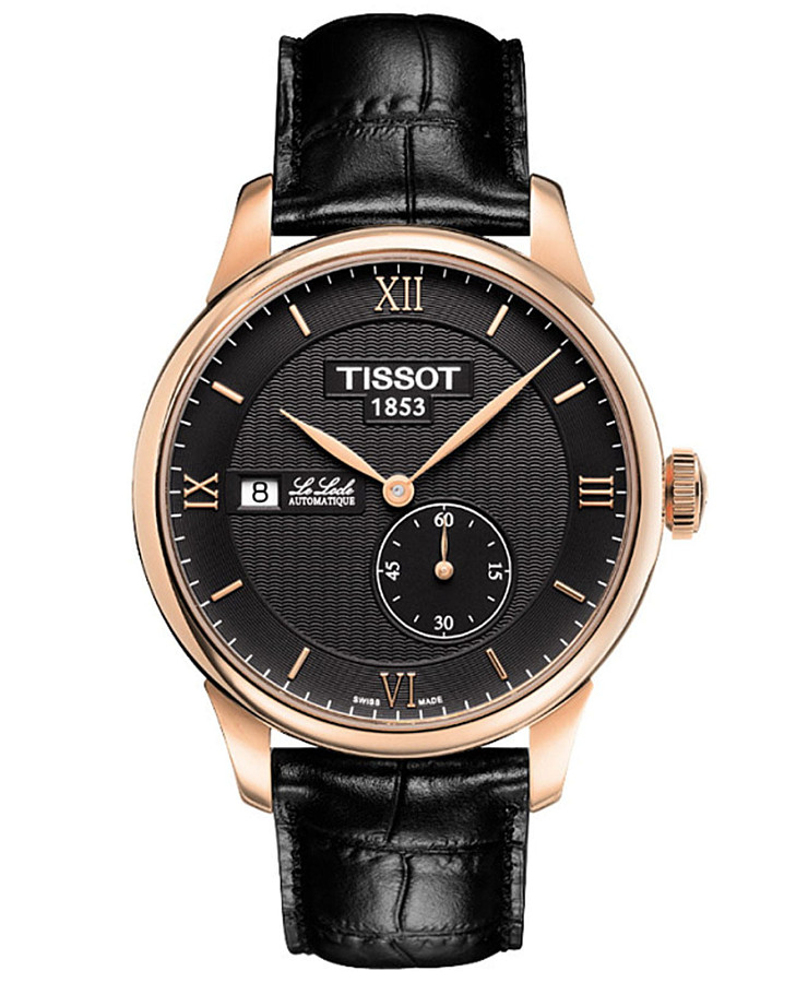 Часы Tissot Le Locle Automatic Petite Seconde T006.428.36.058.00 — мужские, золотистый