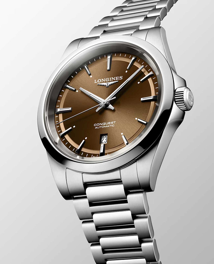 Часы Longines Conquest L3.830.4.62.6 — сталь металл, Швейцария