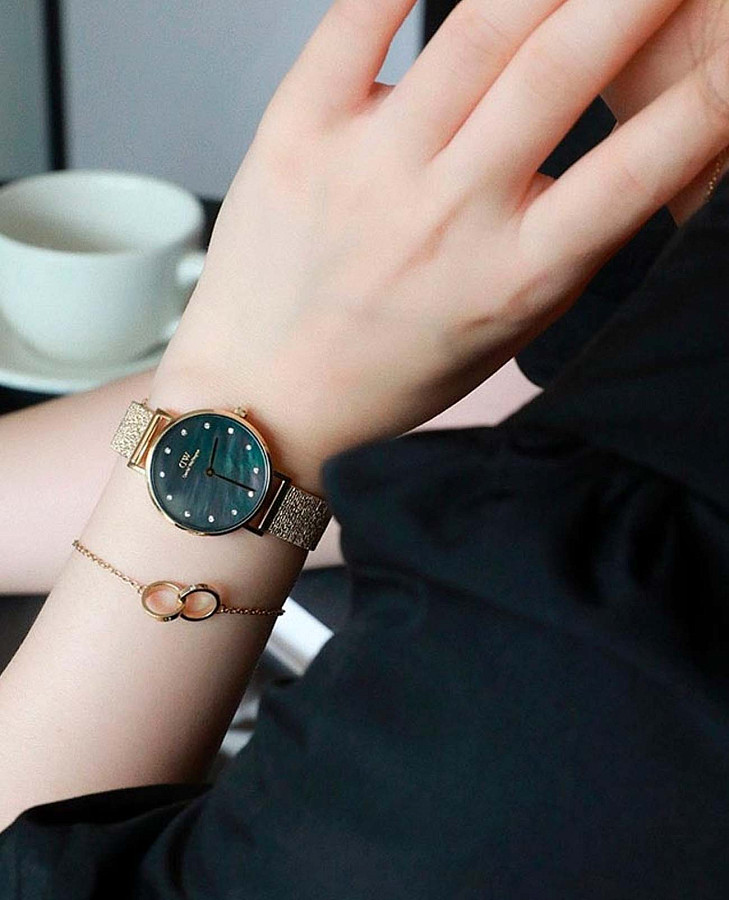 Часы Daniel Wellington Petite DW00100591 — кварцевые, сталь металл
