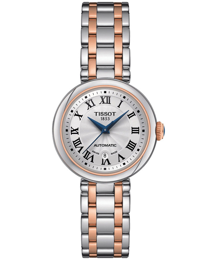 Часы Tissot Bellissima Automatic T126.207.22.013.00 — женские, белый