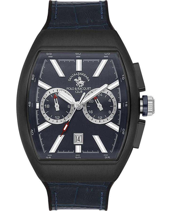 Часы Santa Barbara Polo & Racquet Club Prive SB.1.10607-3 — мужские, синий
