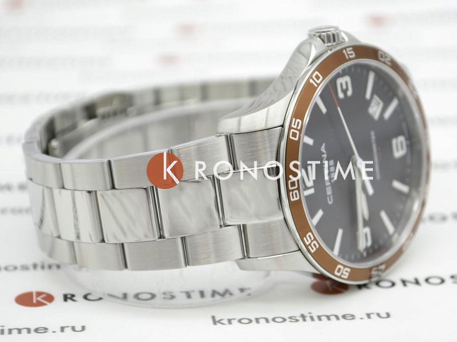 Часы Certina DS-8 C033.851.11.057.01 — нержавеющая сталь, мужские