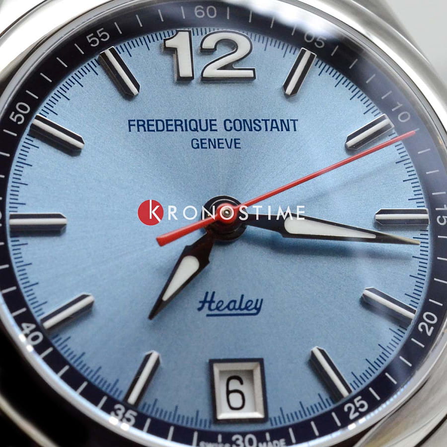 Часы Frederique Constant Classics Vintage Rally Healey Automatic FC-303HLBN3B6 — мужские, кожаный