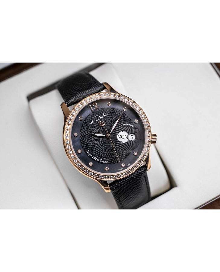 Часы L'Duchen Coquille D 713.41.31 — кожаный, женские