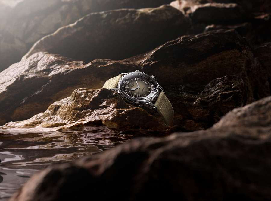 Часы Longines Legend Diver Watch L3.374.4.30.2 — механические, Швейцария, женские