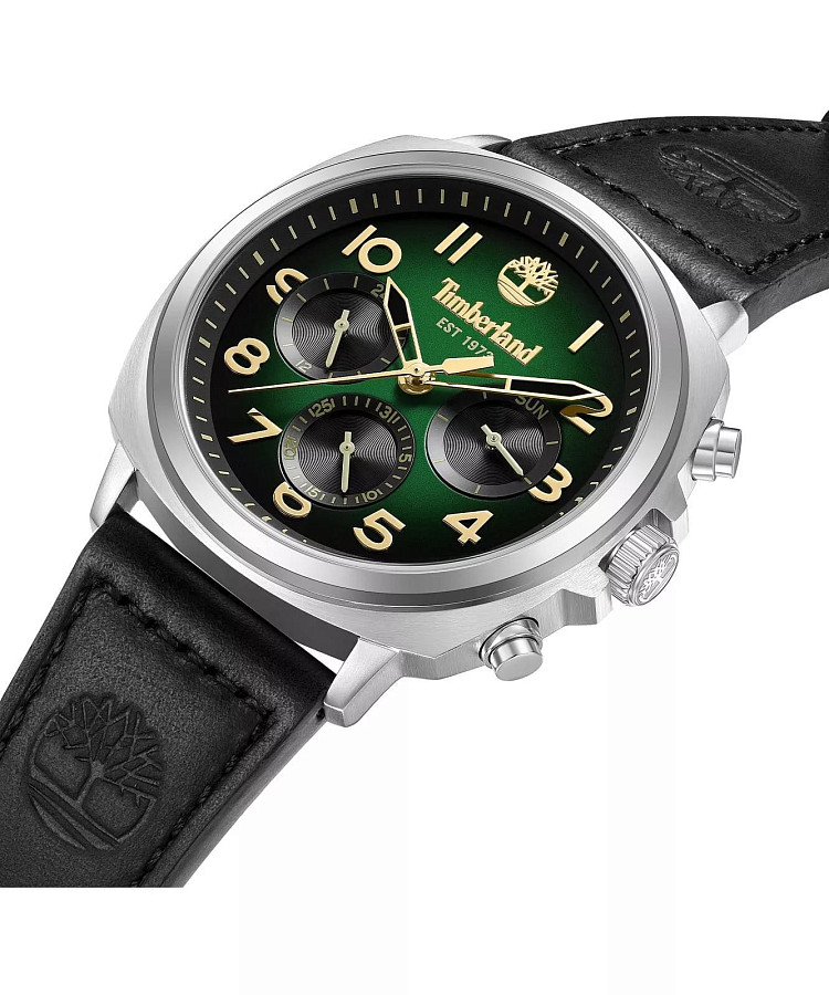 Часы Timberland TDWGB0042008 — зеленый, сталь металл