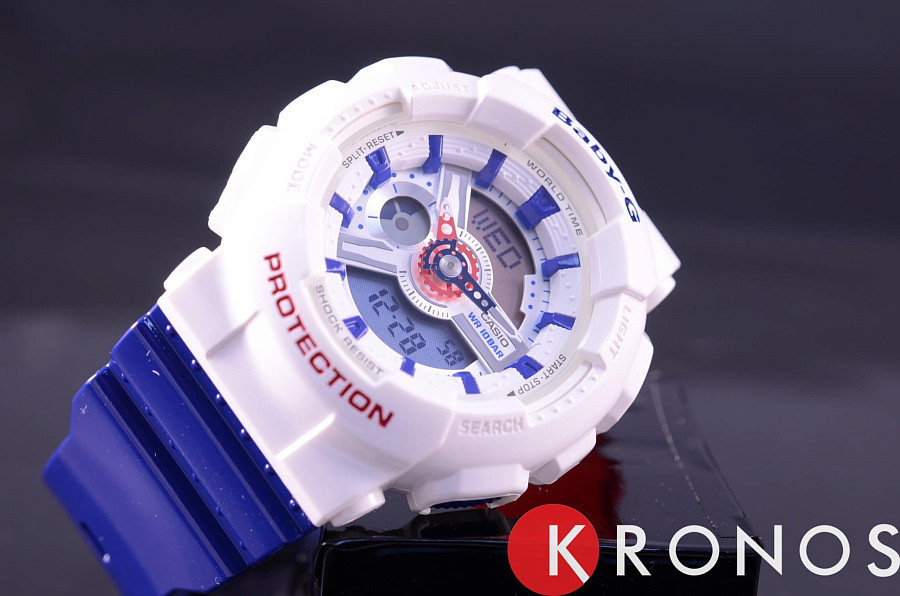 Часы Casio Baby-G BA-110TR-7A — пластик, Япония