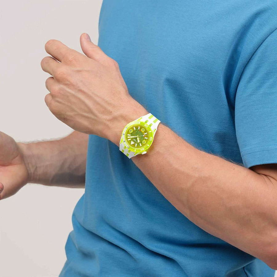 Часы Swatch Egg Yolk SSCU09J100 — Швейцария, кварцевые