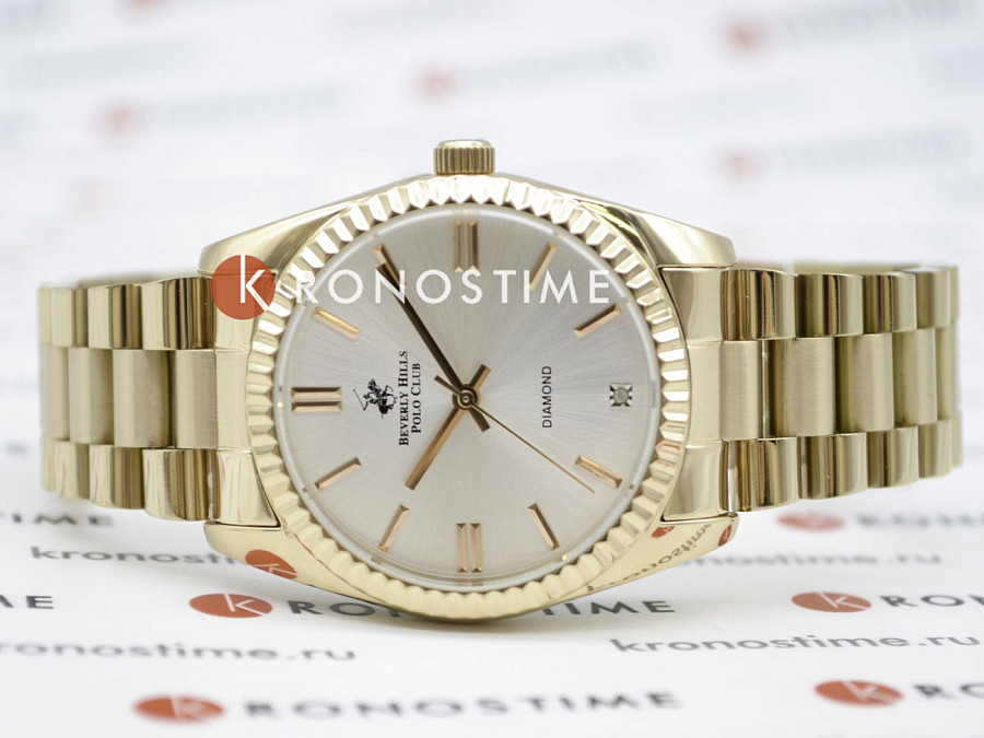 Часы Beverly Hills Polo Club BP3172C.430 — суперметалл с ip покрытием, женские
