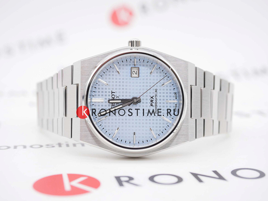 Часы Tissot PRX Powermatic 80 T137.407.11.351.00 — Швейцария, механические