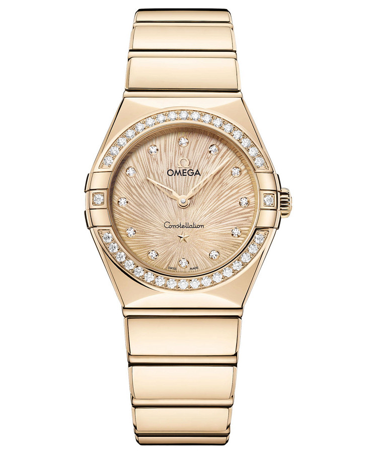 Часы Omega Constellation 131.55.28.60.58.001 — женские, золотой