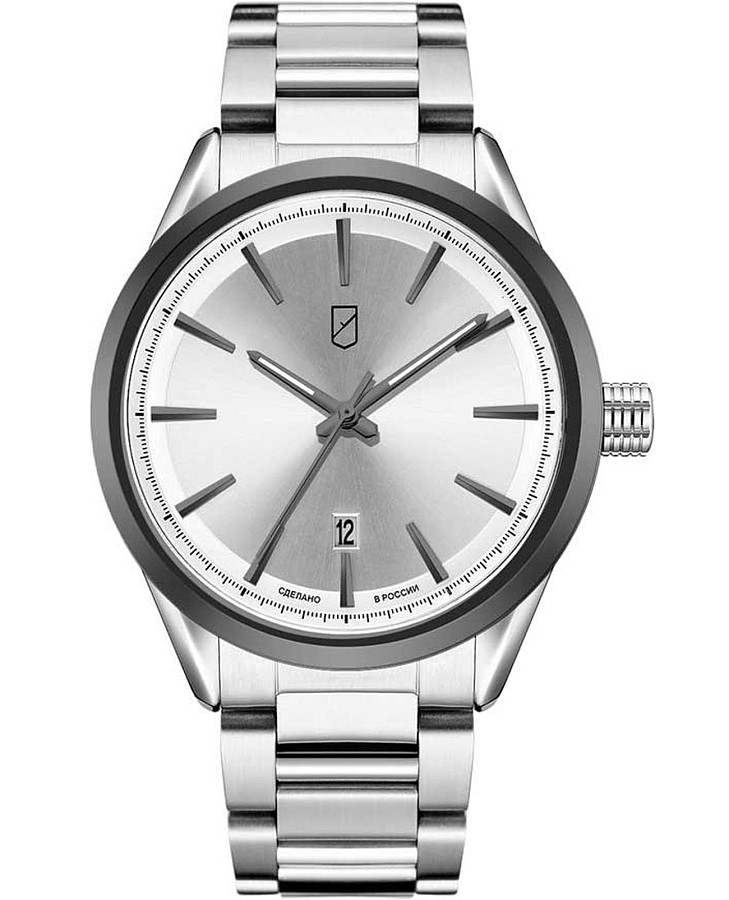 Часы УЧЗ Spectr 1524A33B2 — мужские, серебристый