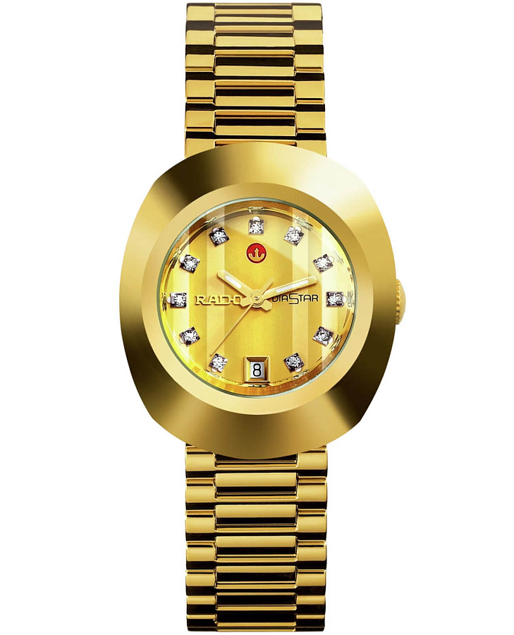 Часы Rado The Original Automatic R12416633 — женские, золотистый