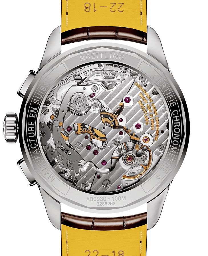 Часы Breitling Premier B09 Chronograph 40 AB0930F51H1P1 — кожаный, мужские